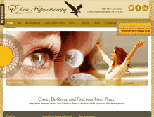 Tablet Screenshot of elsenhypnotherapy.com